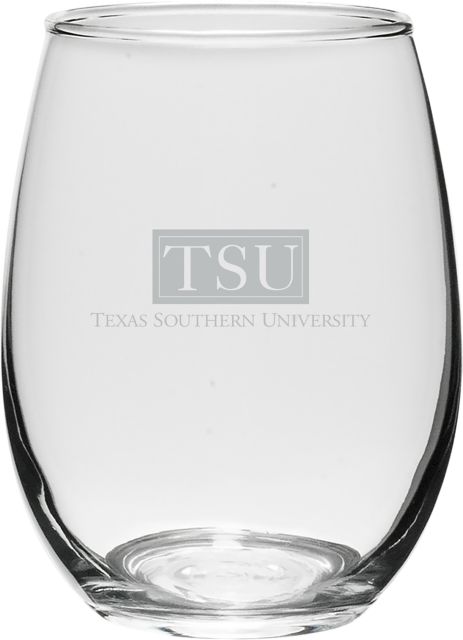 Texas Southern University 21 oz. Wine Glass