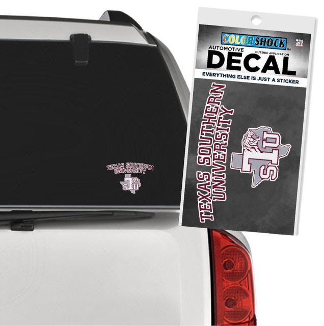 Texas Southern University Decal
