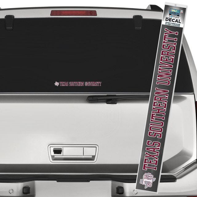 Texas Southern University Strip Decal