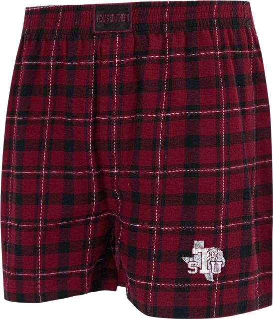 Texas Southern University Flannel Boxers