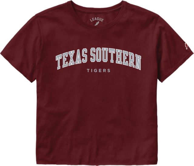 Texas Southern University Women's Crop Short Sleeve T-Shirt