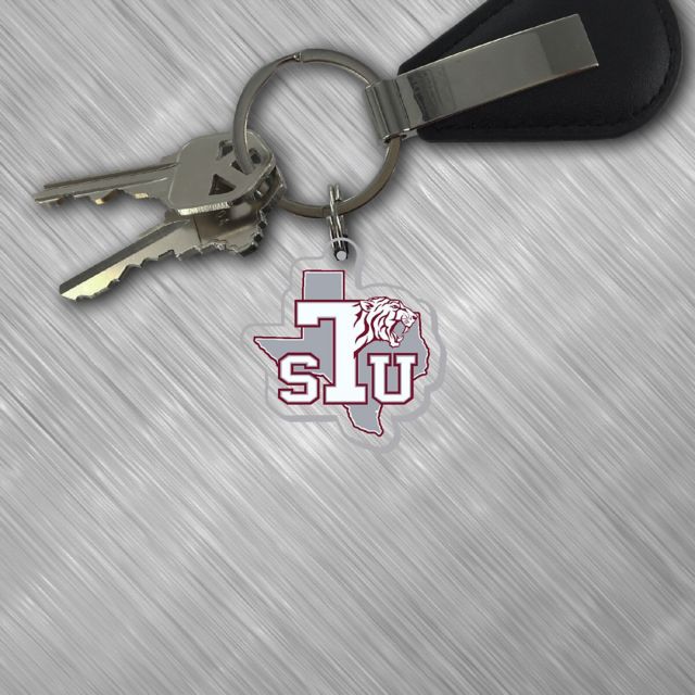 Texas Southern University Tigers Keychain