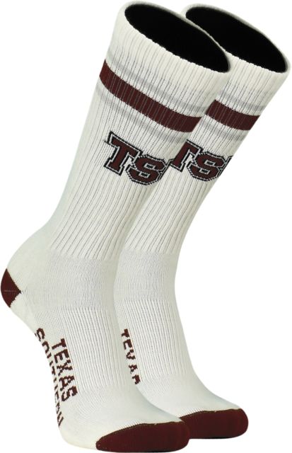 Texas Southern University Crew Socks