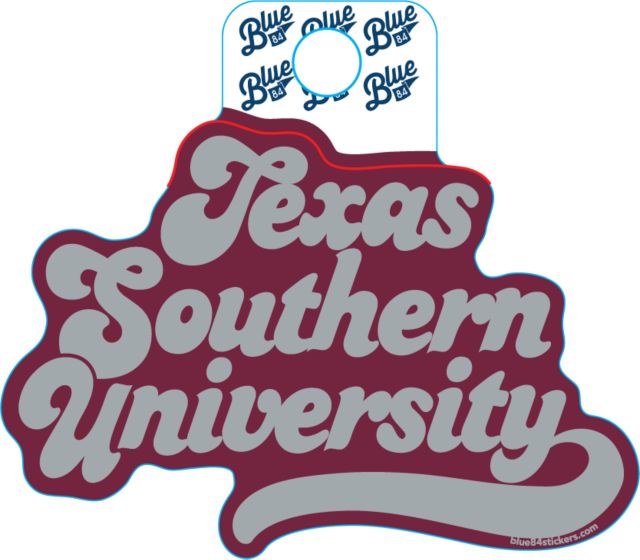 Texas Southern University Full-Size Sticker