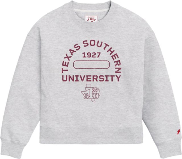 Texas Southern University Tigers Women's Boxy Crewneck Sweatshirt