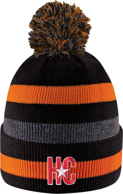Helena College University of Montana Knit Cuff Pom Hat