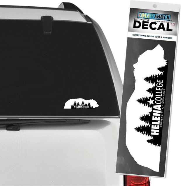 Helena College University of Montana Decal