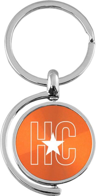 Helena College University of Montana Spinner Key Tag