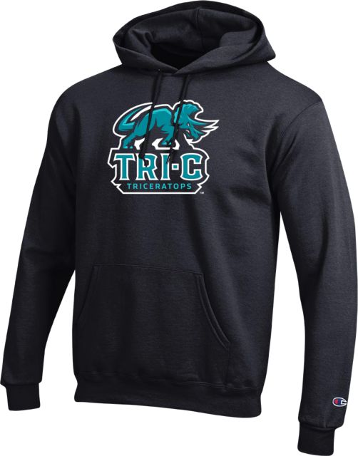 Cuyahoga Community College Triceratops Hooded Sweatshirt