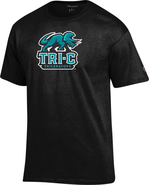Cuyahoga Community College Triceratops Short Sleeve T-Shirt