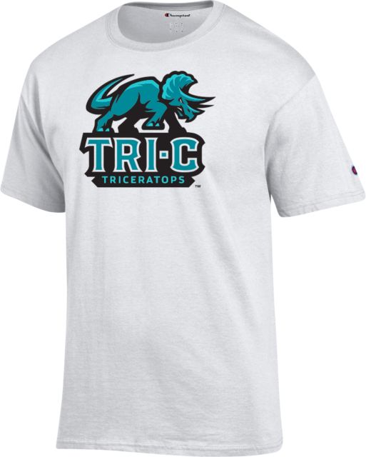 Cuyahoga Community College Triceratops Short Sleeve T-Shirt