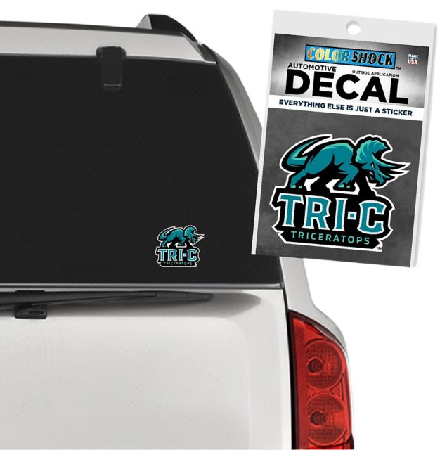 Cuyahoga Community College Triceratops Decal