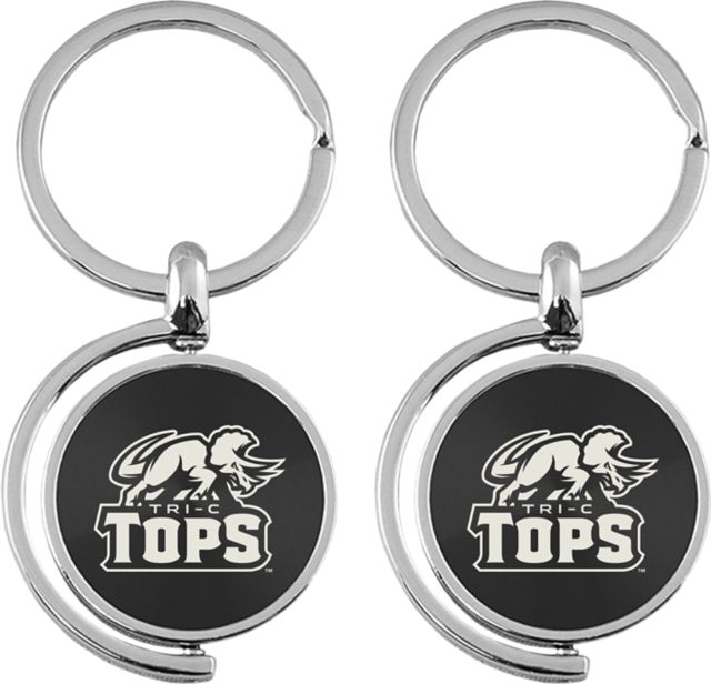 Cuyahoga Community College Spinner Key Tag