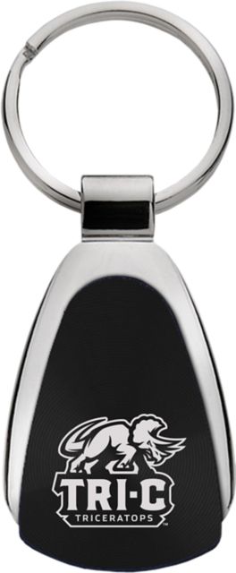 Cuyahoga Community College Triceratops Key Tag