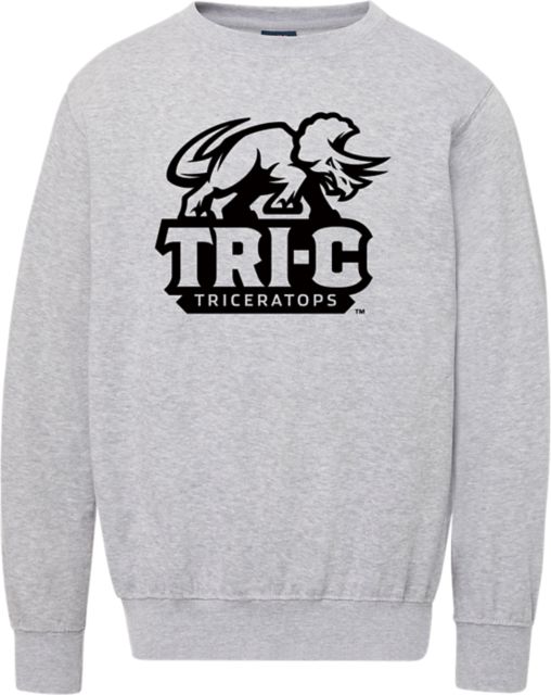 Cuyahoga Community College Triceratops Crewneck