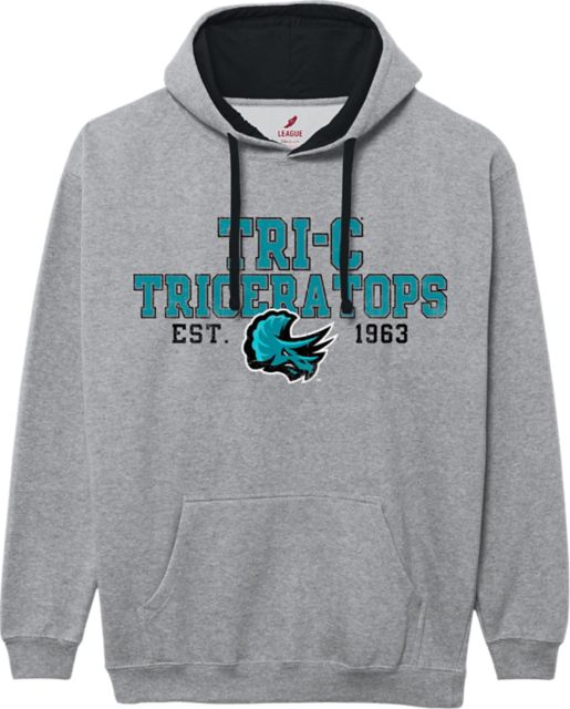 Cuyahoga Community College Triceratops Hooded Sweatshirt