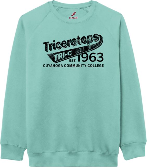 Cuyahoga Community College Triceratops Crewneck