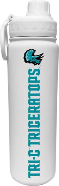 Cuyahoga Community College 24 oz. Stainless Steel Triceratops Bottle