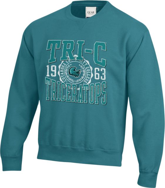 Cuyahoga Community College Triceratops Crewneck
