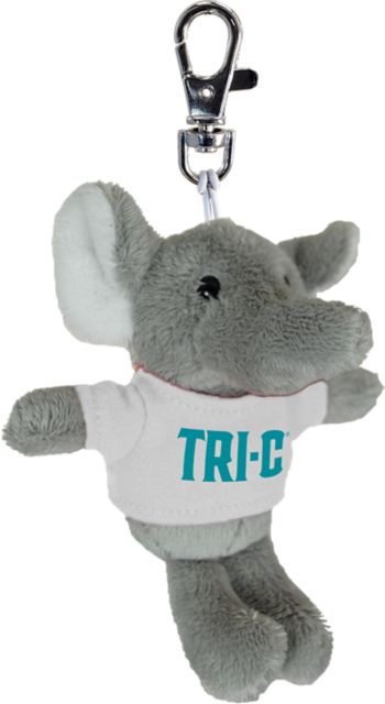 Cuyahoga Community College Plush Keychain