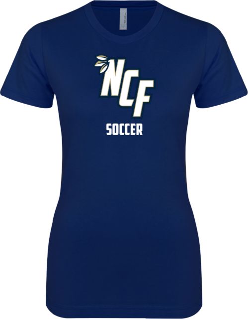 New College of Florida Next Level Womens Boyfriend Tee Soccer - ONLINE ONLY