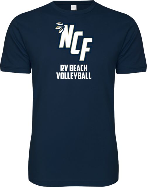 New College of Florida Next Level SoftStyle T Shirt RV Beach Volleyball - ONLINE ONLY