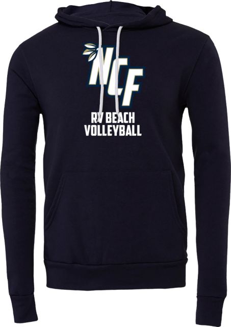 New College of Florida Bella + Canvas Fleece Hood RV Beach Volleyball - ONLINE ONLY