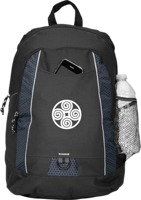 New College of Florida Black Impulse Backpack Primary - ONLINE ONLY