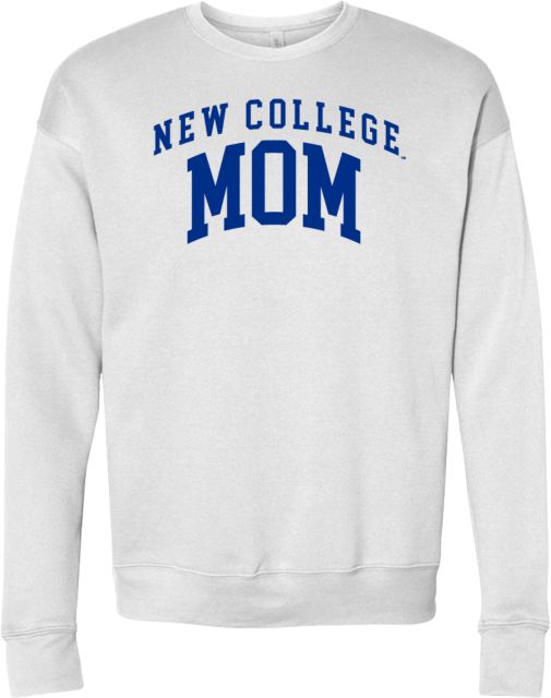 New College of Florida Bella + Canvas Fleece Crew Mom - ONLINE ONLY
