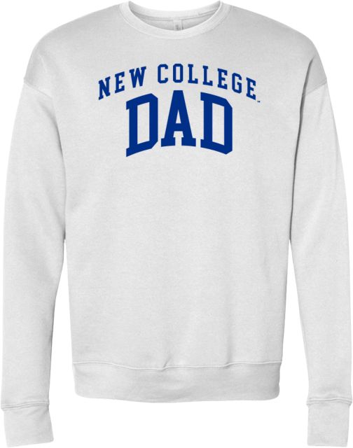 New College of Florida Bella + Canvas Fleece Crew Dad - ONLINE ONLY