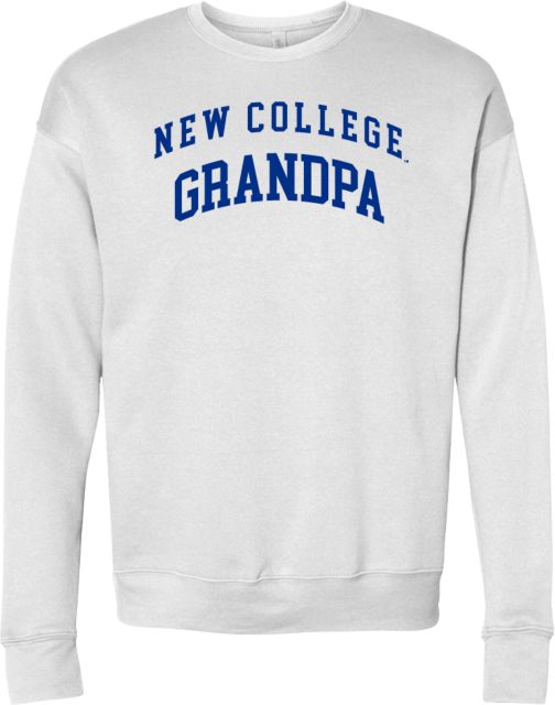 New College of Florida Bella + Canvas Fleece Crew Grandpa - ONLINE ONLY