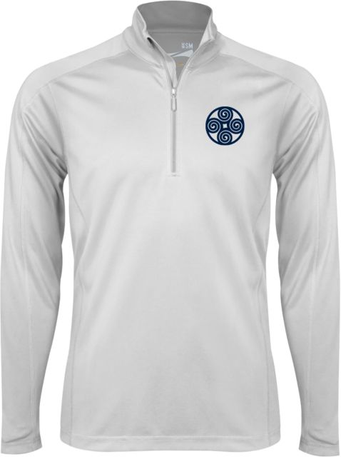New College of Florida Syntrel Interlock 1/4 Zip Primary - ONLINE ONLY