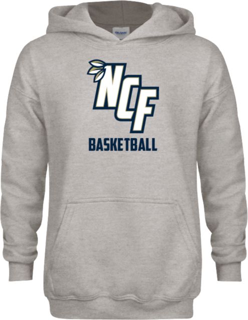 New College of Florida Youth Fleece Hood Basketball - ONLINE ONLY