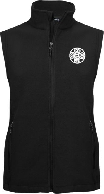 New College of Florida Fleece Full Zip Vest Primary - ONLINE ONLY