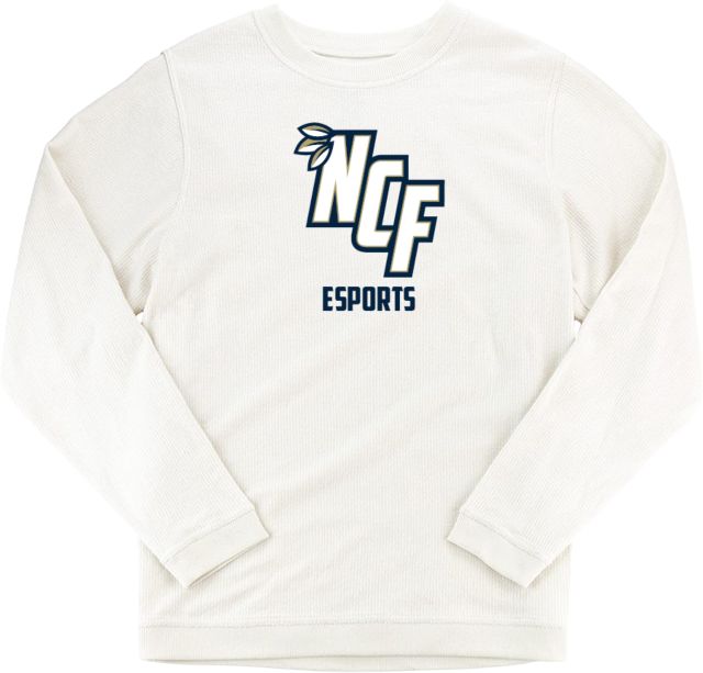 New College of Florida Boxercraft Womens Corded Crew Esports - ONLINE ONLY