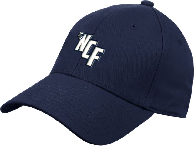 New College of Florida Structured Adjustable Pro Style Hat NCF Athletic Mark - ONLINE ONLY