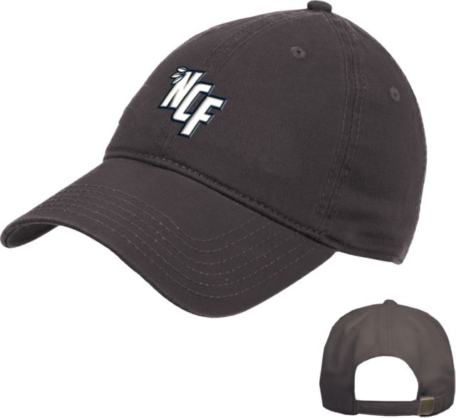 New College of Florida Unstructured Adjustable Low Profile Hat NCF Athletic Mark - ONLINE ONLY