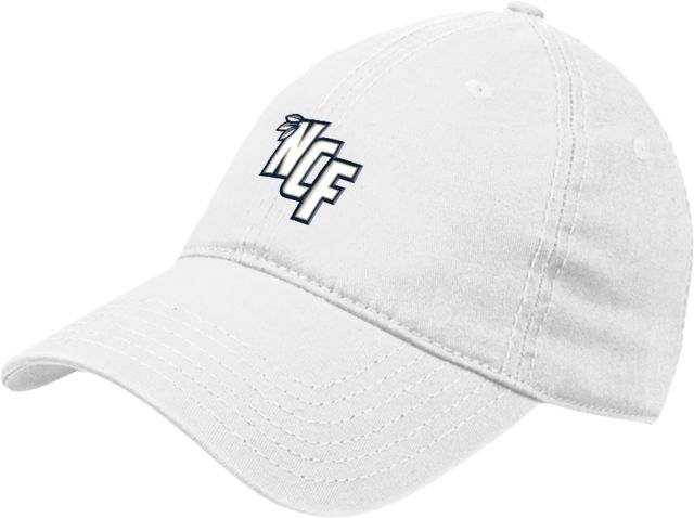 New College of Florida Unstructured Adjustable Low Profile Hat NCF Athletic Mark - ONLINE ONLY
