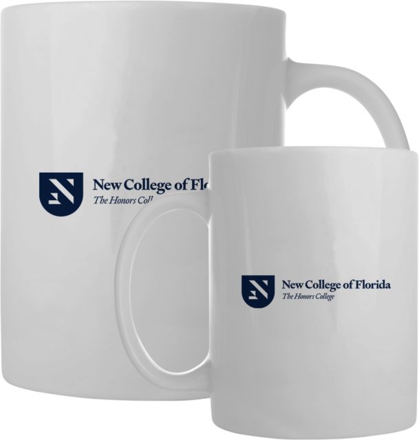 New College of Florida Full Color Mug 15oz Primary Shield - ONLINE ONLY