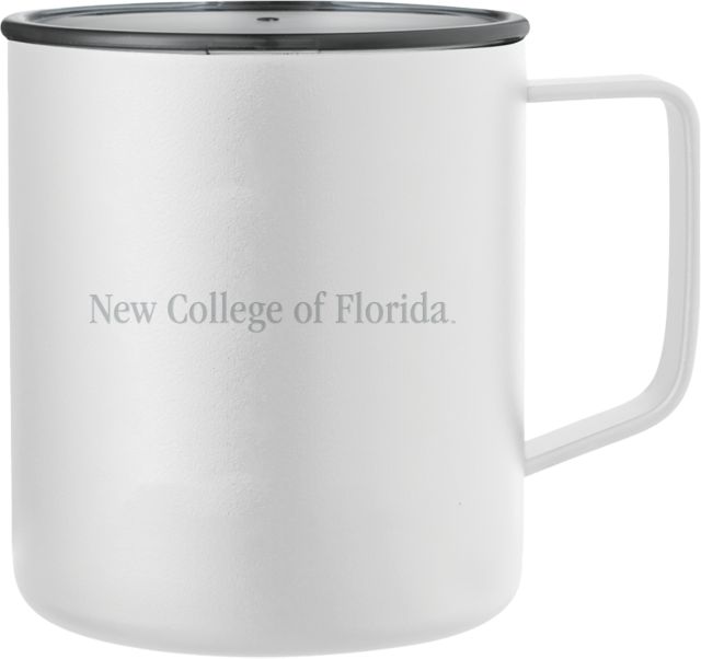 New College of Florida Rover Camp Vacuum Insulated Mug 14oz Wordmark Engraved - ONLINE ONLY