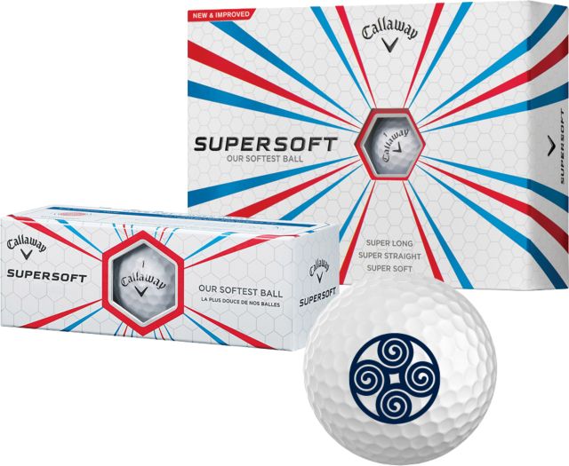 New College of Florida Callaway Supersoft Golf Balls 12/pkg Primary - ONLINE ONLY