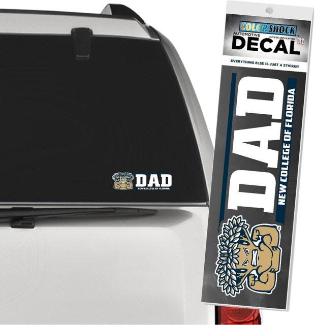 New College of Florida Dad Decal