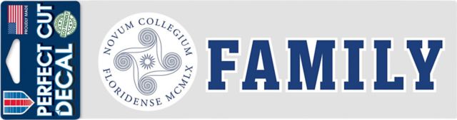 New College of Florida 3x10 Family Decal