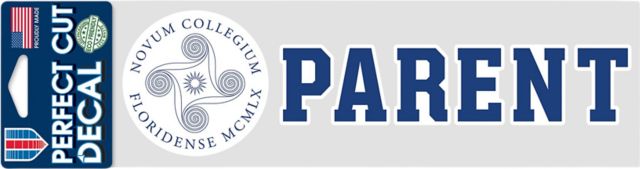 New College of Florida Parent 3'' x 10'' Perfect Cut Decal
