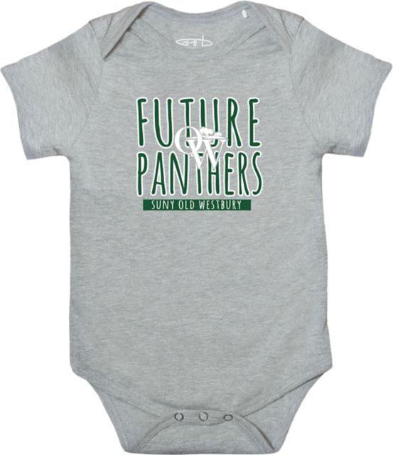 Old Westbury Infant's Panthers Onesie
