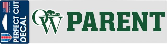 Old Westbury Parent 3'' x 10'' Perfect Cut Decal