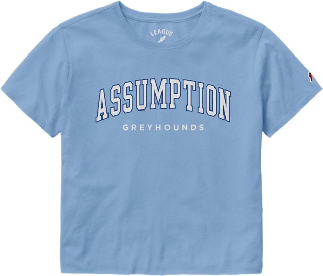 Assumption University Women's Crop Short Sleeve T-Shirt