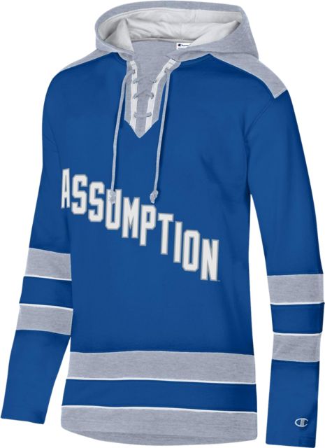 Assumption University Greyhounds Hockey Hooded Sweatshirt