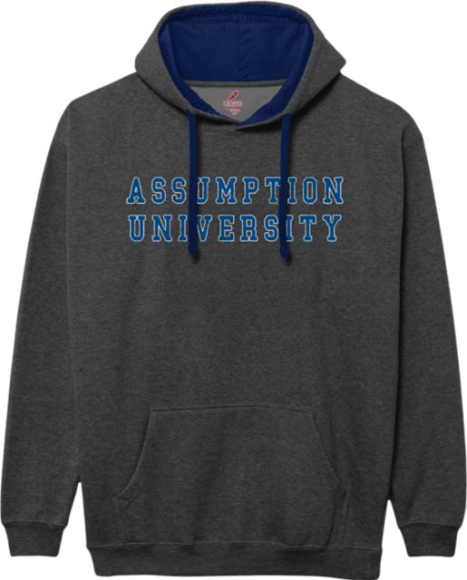 Assumption University Colorblock Hooded Sweatshirt