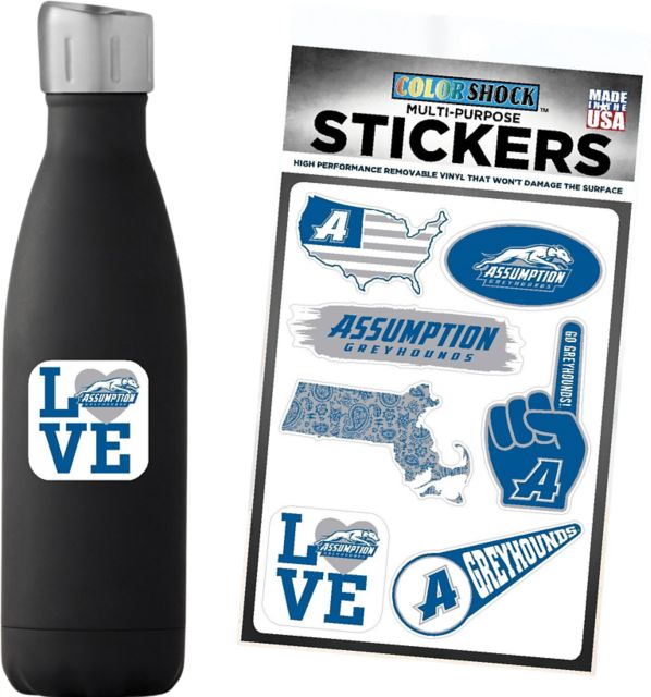 Assumption University 7.5'' x 7.5'' Sticker Sheet